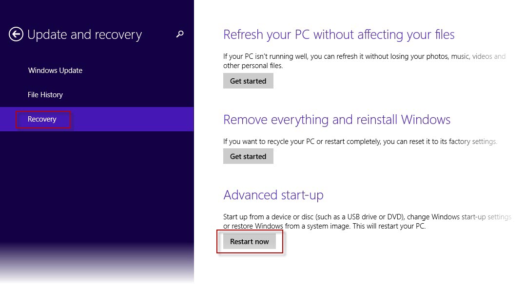 how to exit safe mode windows 8