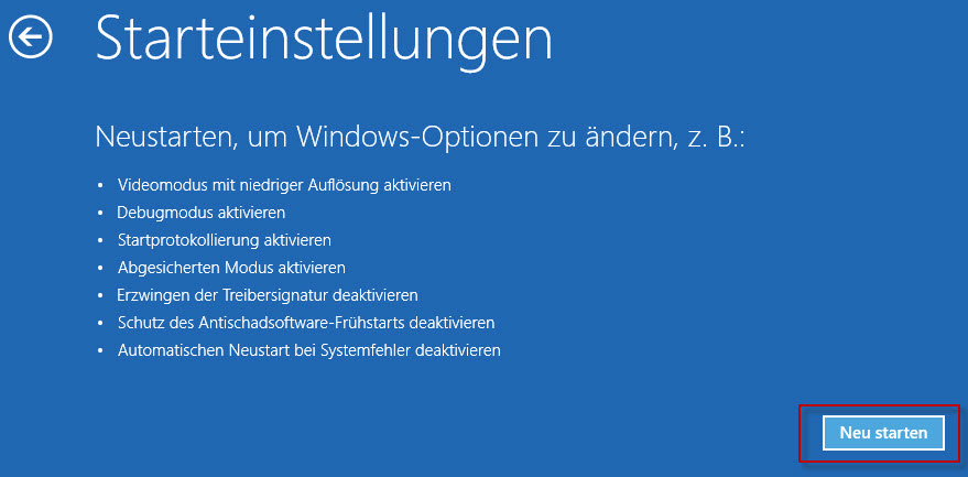 Wie Starte Ich Windows 8 8 1 Im Abgesicherten Modus